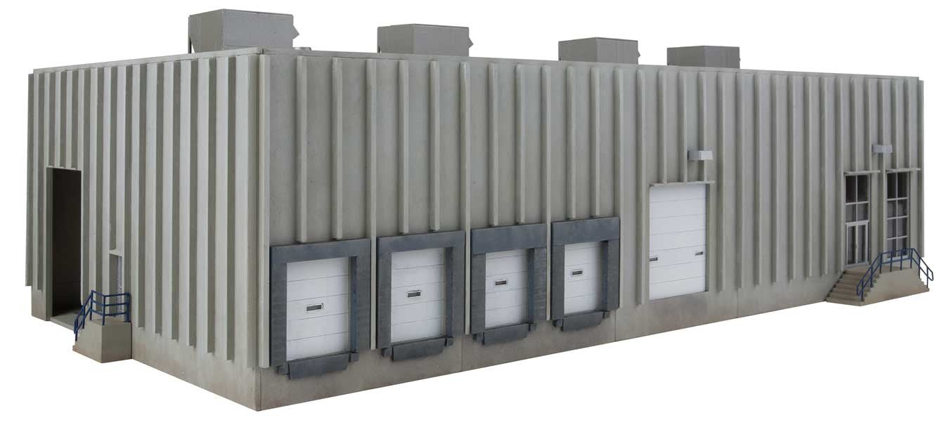 Walthers Cornerstone 933-4105 HO Scale Modern Grocery Warehouse - Kit