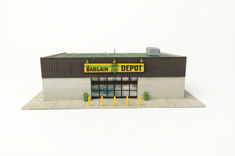 Walthers Cornerstone 933-4113 HO Scale The Bargain Depot Kit