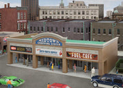 Walthers Cornerstone 933-4116 HO Scale Modern Shopping Center II Structure Kit