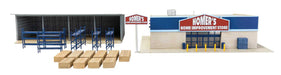 Walthers Cornerstone 933-4119 HO Scale Hardware and Lumber Store Kit
