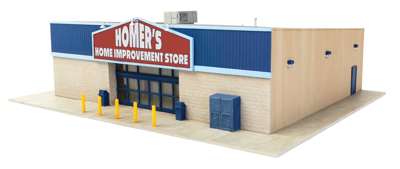 Walthers Cornerstone 933-4119 HO Scale Hardware and Lumber Store Kit