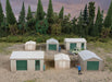 Walthers Cornerstone 933-4123 HO Scale Metal Yard Shed Building Kit