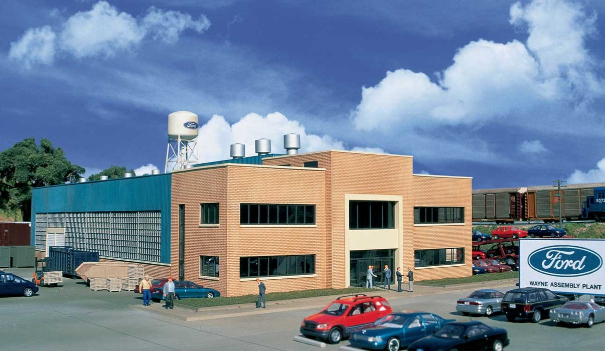 Walthers Cornerstone 933-4142 HO Scale Assembly Plant Kit 