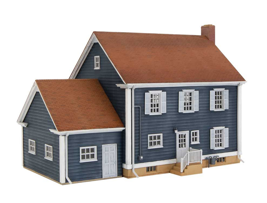 Walthers Cornerstone 933-4153 HO Scale Colonial House Structure Kit