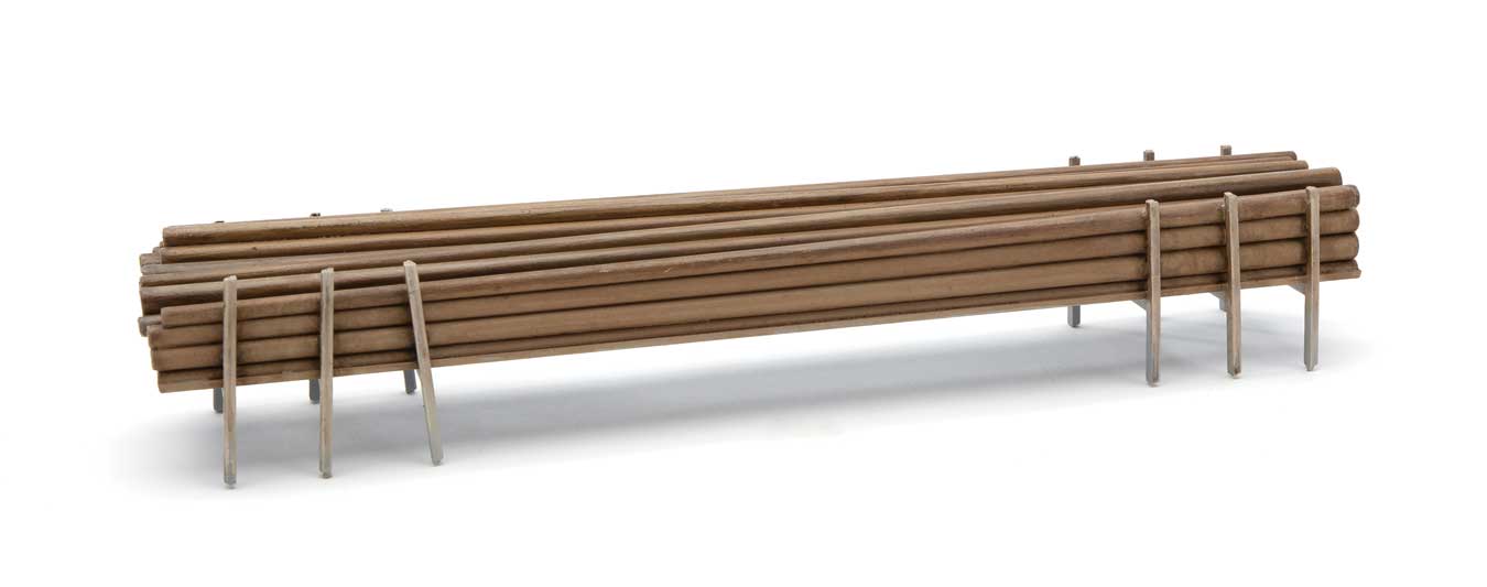 Walthers Cornerstone 933-4174 HO Scale Utility Pole Gondola Load