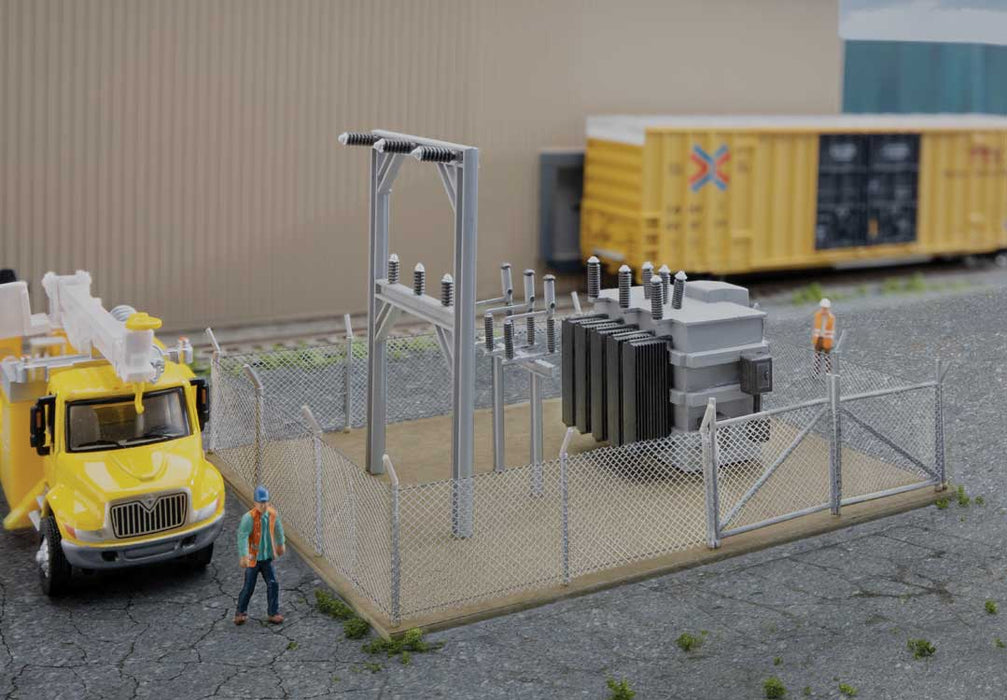 Walthers Cornerstone 933-4175 HO Scale Small Substation Kit