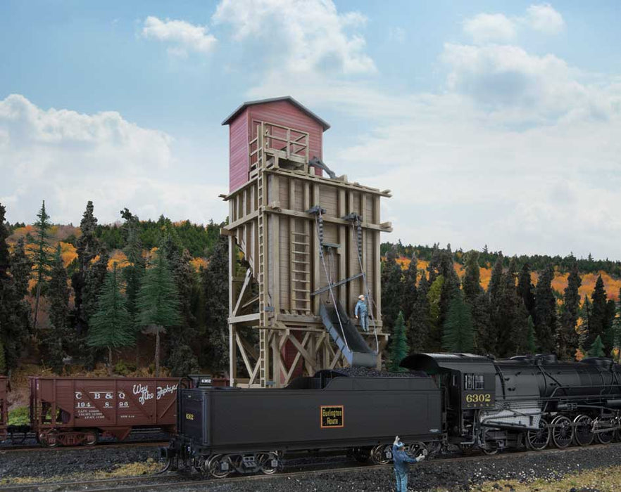 Walthers Cornerstone 933-4202 HO Scale Small Wood Coaling Station Kit