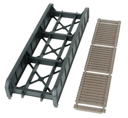 Walthers Cornerstone 933-4501 HO Scale Single Track Through Girder 50' Bridge Kit