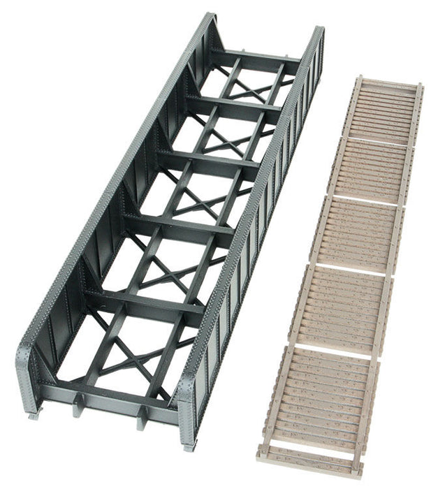 Walthers Cornerstone 933-4502 HO Scale Single Track Through Girder 70' Bridge Kit