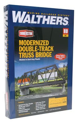 Walthers Cornerstone 933-4510 HO Scale Modernized Double Track Truss Bridge Kit