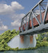 Walthers Cornerstone 933-4553 HO Scale Double Track Railroad Bridge Concrete Abutments 2 Pack