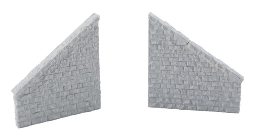 Walthers Cornerstone 933-4586 HO Scale Left and Right Bridge Abutment Wing Walls