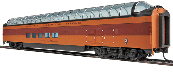Walthers HO Scale 1955 Twin Cities Milwaukee Road Hiawatha 10 Car Set