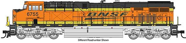 Walthers Mainline 910-10197 HO Scale GE ES44AC GEVO Diesel BNSF 8010