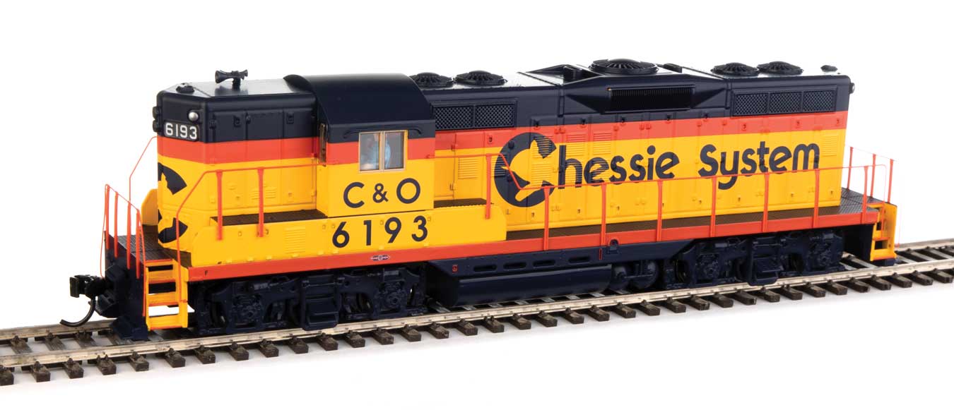 Walthers Mainline 910-10481 HO Scale EMD GP9 High Hood Chessie/C&O 6193