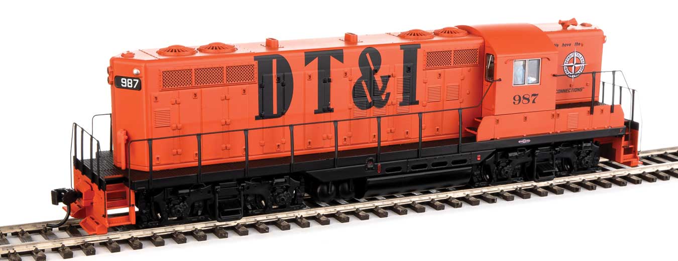 Walthers Mainline 910-10484 HO Scale EMD GP9 High Hood Detroit, Toledo & Ironton DT&I 987