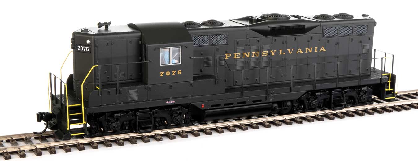 Walthers Mainline 910-10488 HO Scale EMD GP9 High Hood Pennsylvania PRR 7076