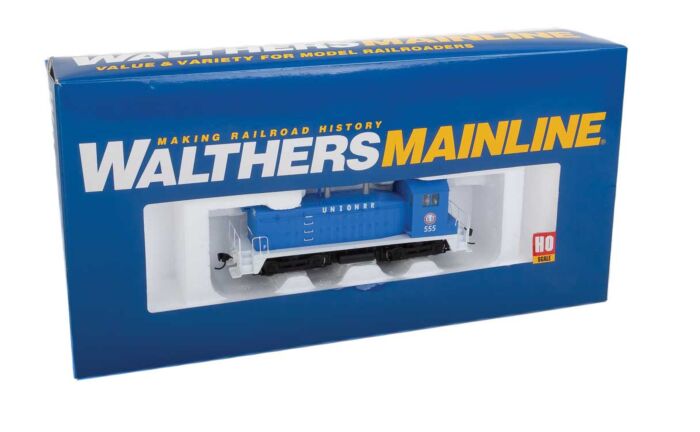Walthers Mainline 910-10608 HO Scale EMD NW2 Phase V Switcher Union Railroad URR 555