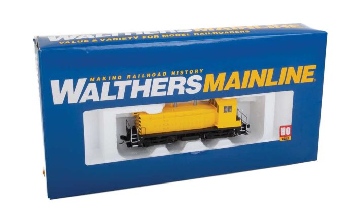 Walthers Mainline 910-10609 HO Scale EMD NW2 Phase V Switcher Undecorated Yellow
