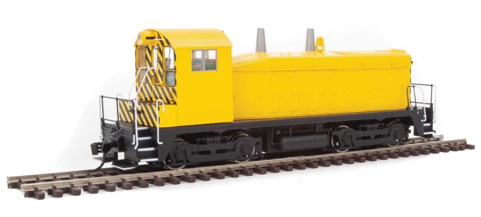 Walthers Mainline 910-10609 HO Scale EMD NW2 Phase V Switcher Undecorated Yellow