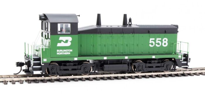 Walthers Mainline 910-10613 HO Scale EMD NW2 Phase V Switcher Burlington Northern BN 558