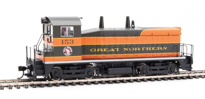 Walthers Mainline 910-10617 HO Scale EMD NW2 Phase V Switcher Great Northern GN 153