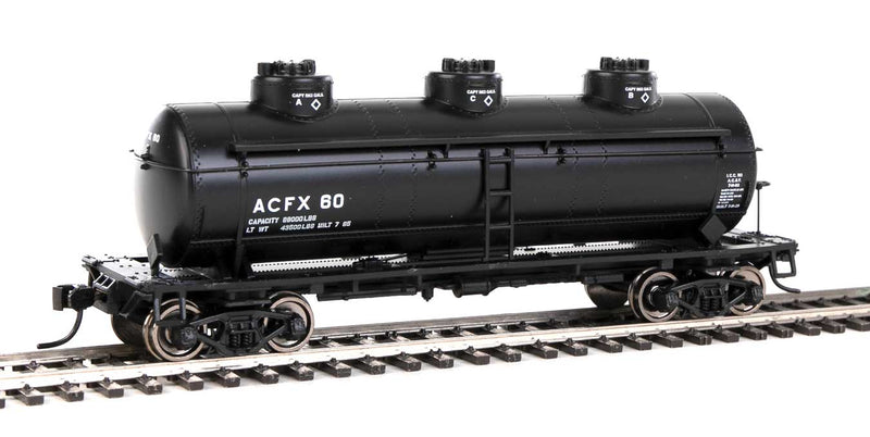 Walthers Mainline 910-1126 HO Scale 3 Dome Tank Car ACFX 61