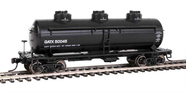 Walthers Mainline 910-1132 HO Scale 3 Dome Tank Car GATX 50045