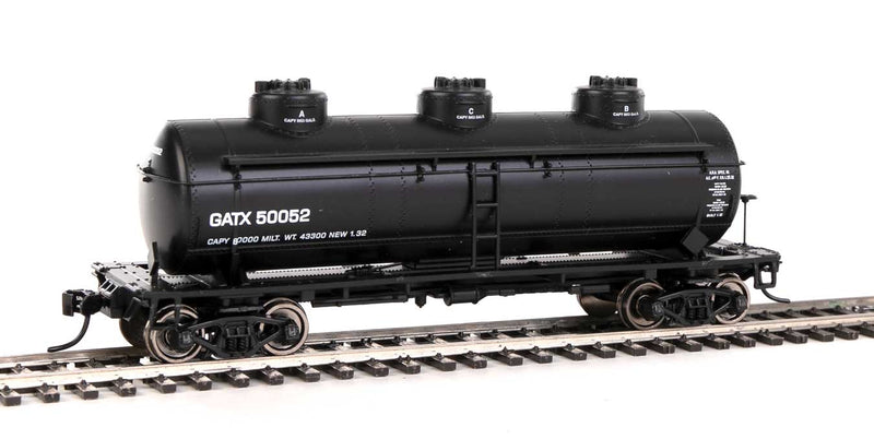 Walthers Mainline 910-1133 HO Scale 3 Dome Tank Car GATX 50052