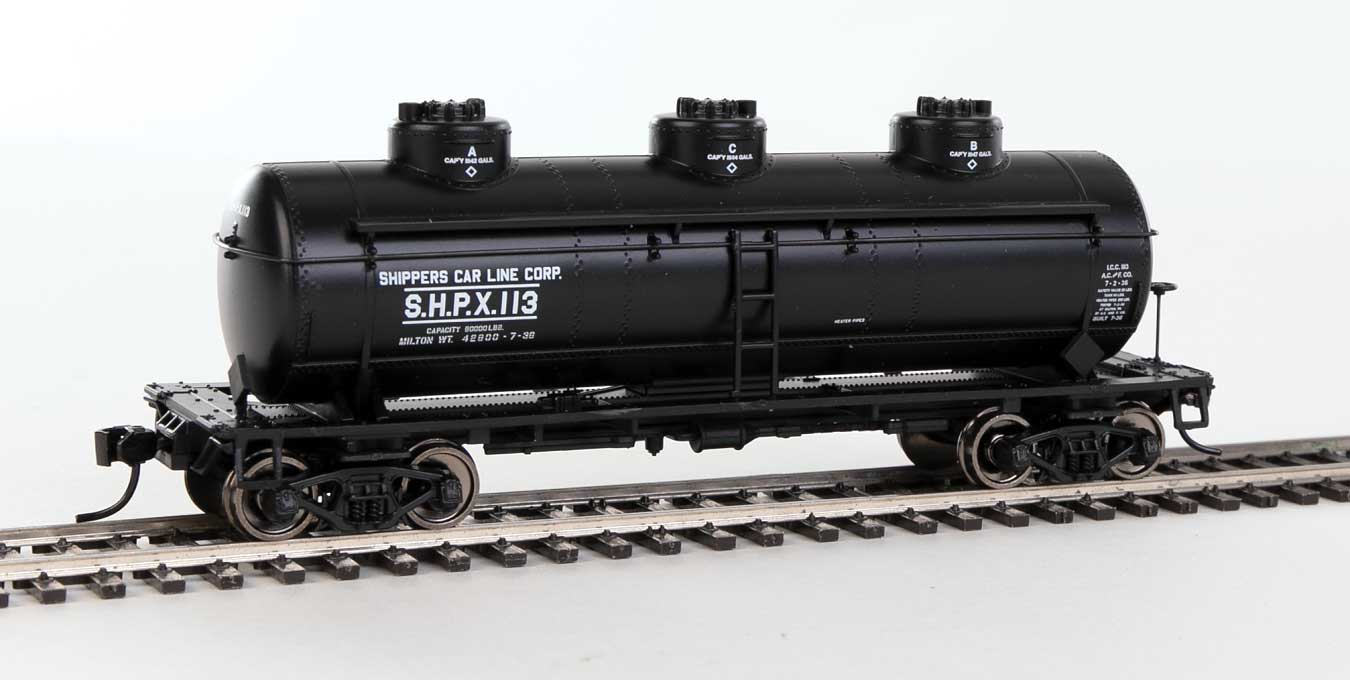 Walthers Mainline 910-1139 HO Scale 3 Dome Tank Car SHPX 113