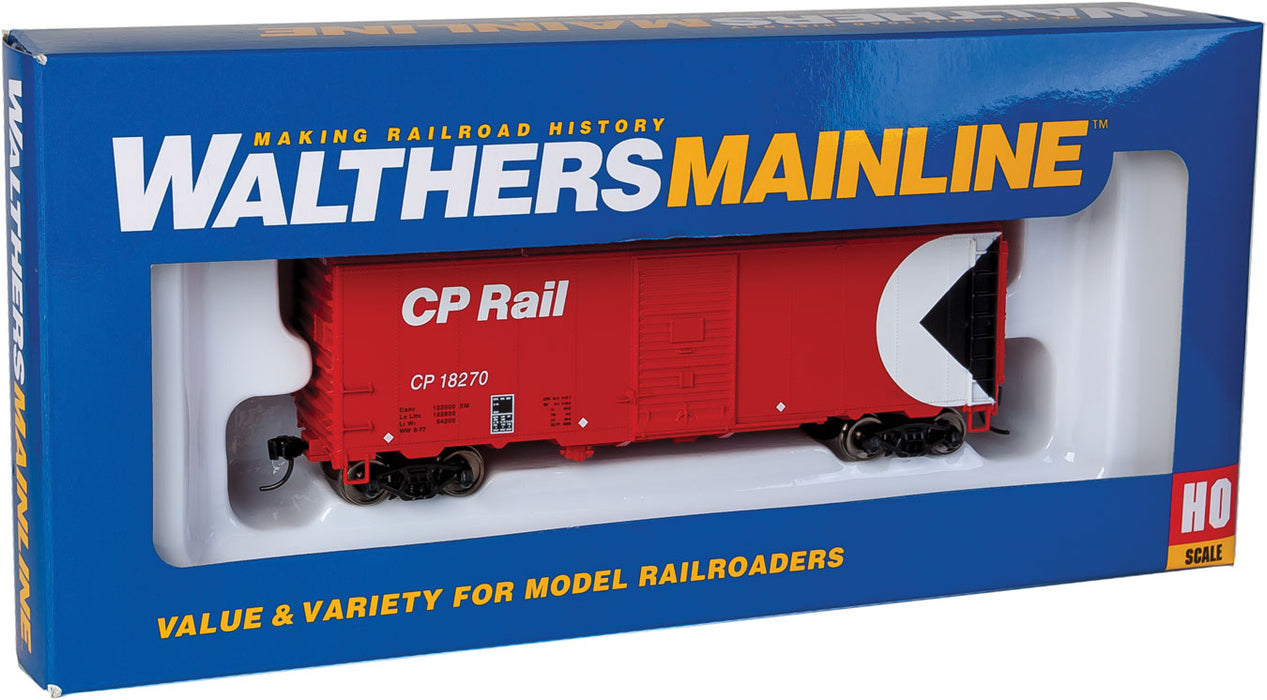 Walthers Mainline 910-1158 HO Scale 40' Modernized AAR 1948 Boxcar Canadian Pacific CP 18270