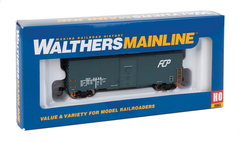 Walthers Mainline 910-1161 HO Scale 40' Modernized AAR 1948 Boxcar Ferrocarril del Pacifico FCP 3838