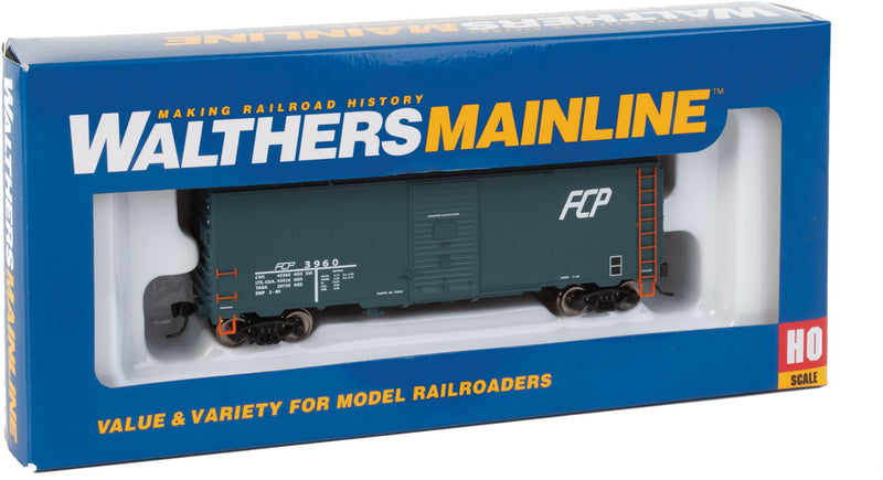 Walthers Mainline 910-1162 HO Scale 40' Modernized AAR 1948 Boxcar Ferrocarril del Pacifico FCP 3960