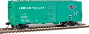 Walthers Mainline 910-1166 HO Scale 40' Modernized AAR 1948 Boxcar Lehigh Valley LV 66010