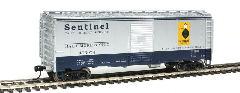 Walthers Mainline 910-1764 40' AAR Boxcar "Sentinel Scheme" Baltimore & Ohio B&O 466074 - NOS