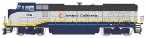 Walthers Mainline 910-19566 HO GE Dash P32-8BWH Diesel Amtrak California 2053 DCC & Sound