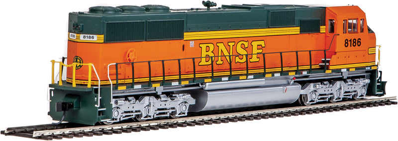 Walthers Mainline 910-19716 HO Scale EMD SD60M Diesel BNSF 8186 DCC & Sound