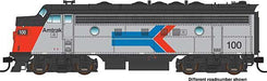 Walthers Mainline 910-19958 HO Scale EMD F7A Diesel Amtrak 101 DCC Sound