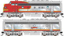 Walthers Mainline 910-19960 HO Scale EMD F7A-B Diesel Set Santa Fe ATSF 325L/325A DCC Sound