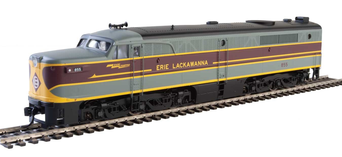 Walthers Mainline 910-20099 HO Scale ALCo PA Diesel Erie Lackawanna EL 855 DCC Sound 