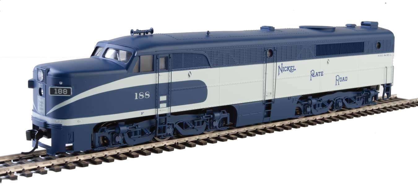 Walthers Mainline 910-20102 HO Scale ALCo PA Diesel Nickel Plate Road NKP 188 DCC Sound 