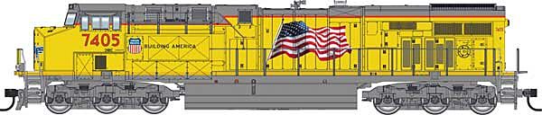 Type GE ES44AC Diesel Locomotive | Diesel Locomotives | Märklin Onlineshop