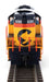 Walthers Mainline 910-20481 HO Scale EMD GP9 Phase II High Hood Chessie/C&O 6182 DCC & Sound