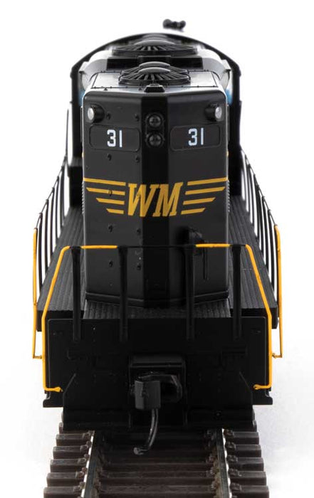 Walthers Mainline 910-20489 HO Scale EMD GP9 Phase II High Hood Western Maryland WM 31 DCC & Sound