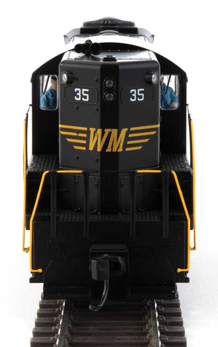 Walthers Mainline 910-20490 HO Scale EMD GP9 Phase II High Hood Western Maryland WM 35 DCC & Sound