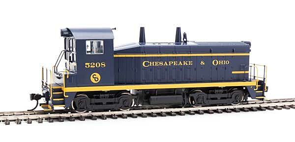Walthers Mainline 910-20613 HO Scale EMD NW2 Phase V Switcher Chesapeake & Ohio C&O 5208 DCC LokSoun