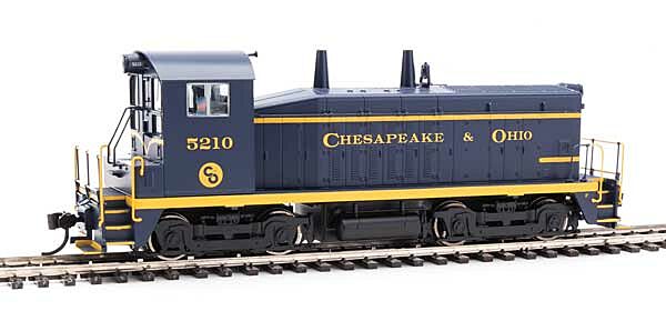 Walthers Mainline 910-20614 HO Scale EMD NW2 Phase V Switcher Chesapeake & Ohio C&O 5210 DCC LokSoun