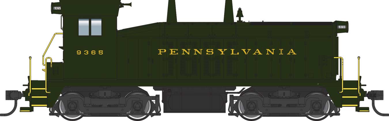 Walthers Mainline 910-20672 HO Scale EMD SW7 Phase II Pennsylvania PRR 9365 DCC Sound