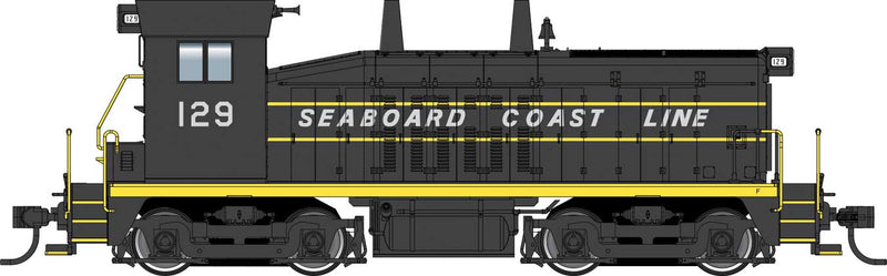 Walthers Mainline 910-20675 HO Scale EMD SW7 Phase II Seaboard Coast Line SCL 129 DCC Sound