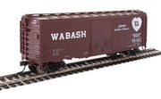 Walthers Mainline 910-2266 HO Scale 40' AAR Boxcar Wabash WAB 90207